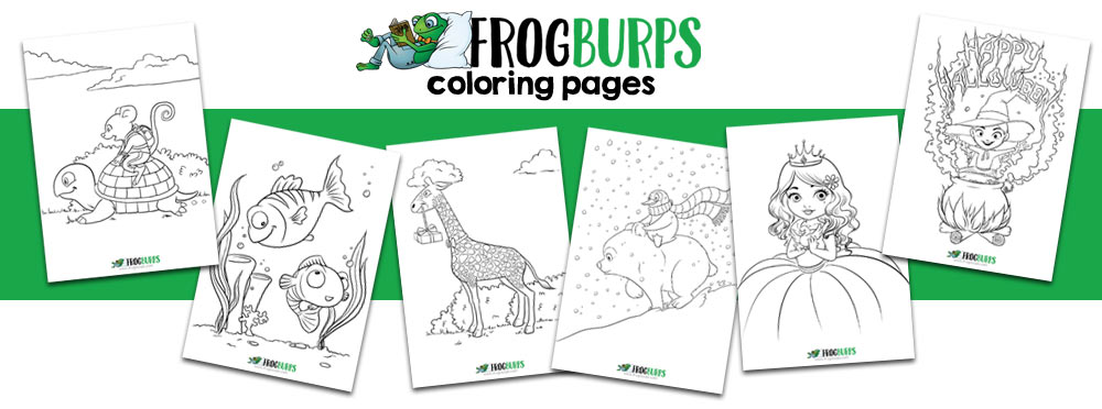 Frogburps Coloring Pages